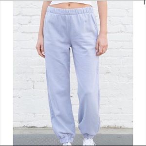 blue rosa brandy Melville sweatpants